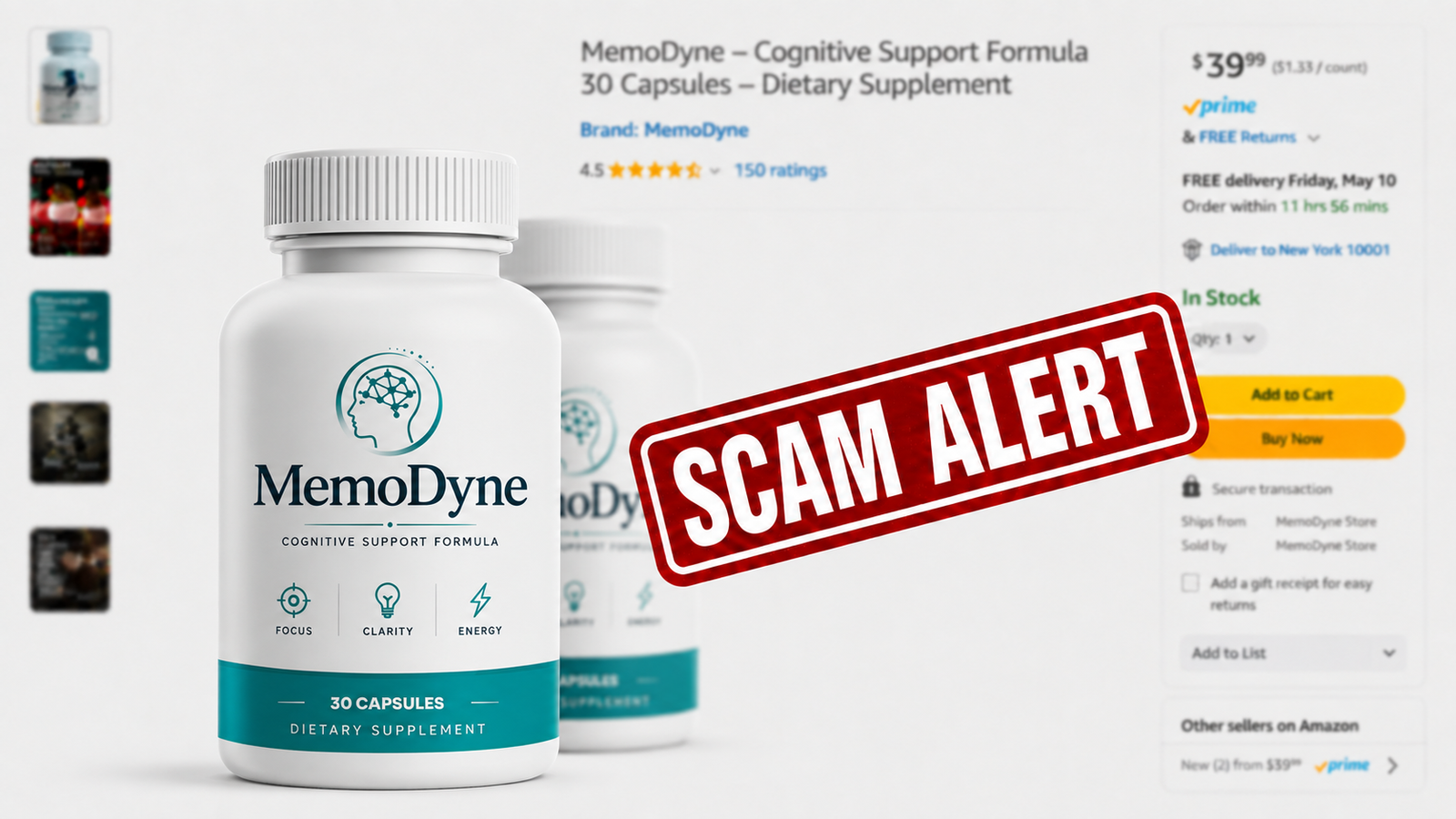 MemoDyne scam alert