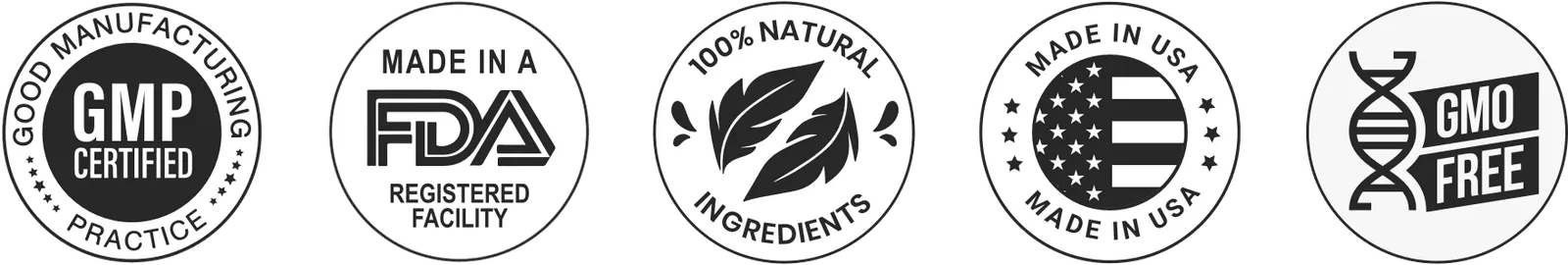 FDA Registered GMP Certified Non-GMO